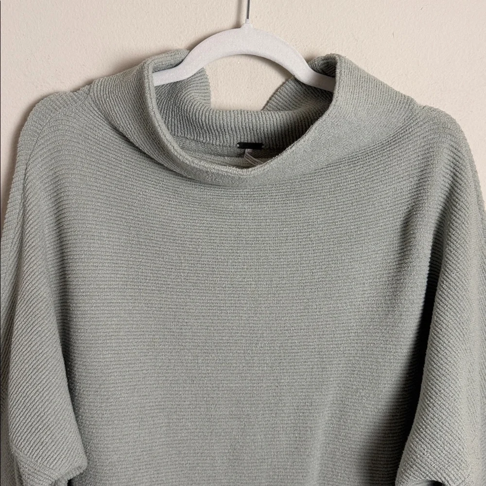 NWT Free People Ottoman Slouchy Tunic Sweater Oxide Size Large Oversized